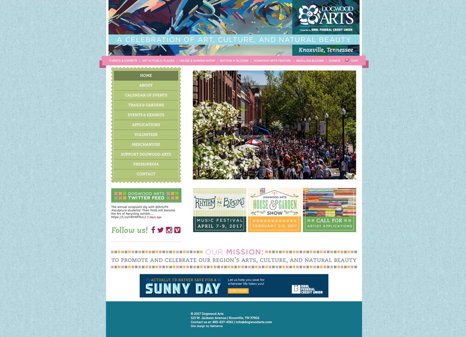 Dogwood Arts Website