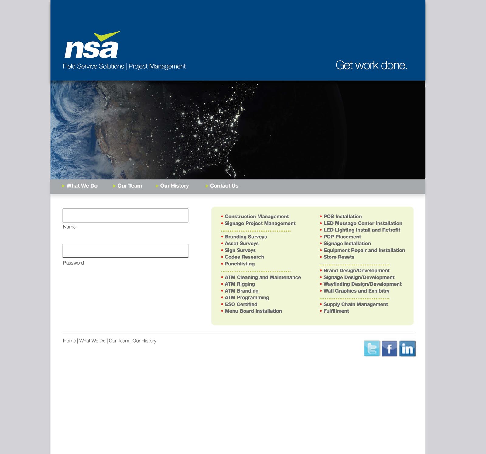NSA Web Development