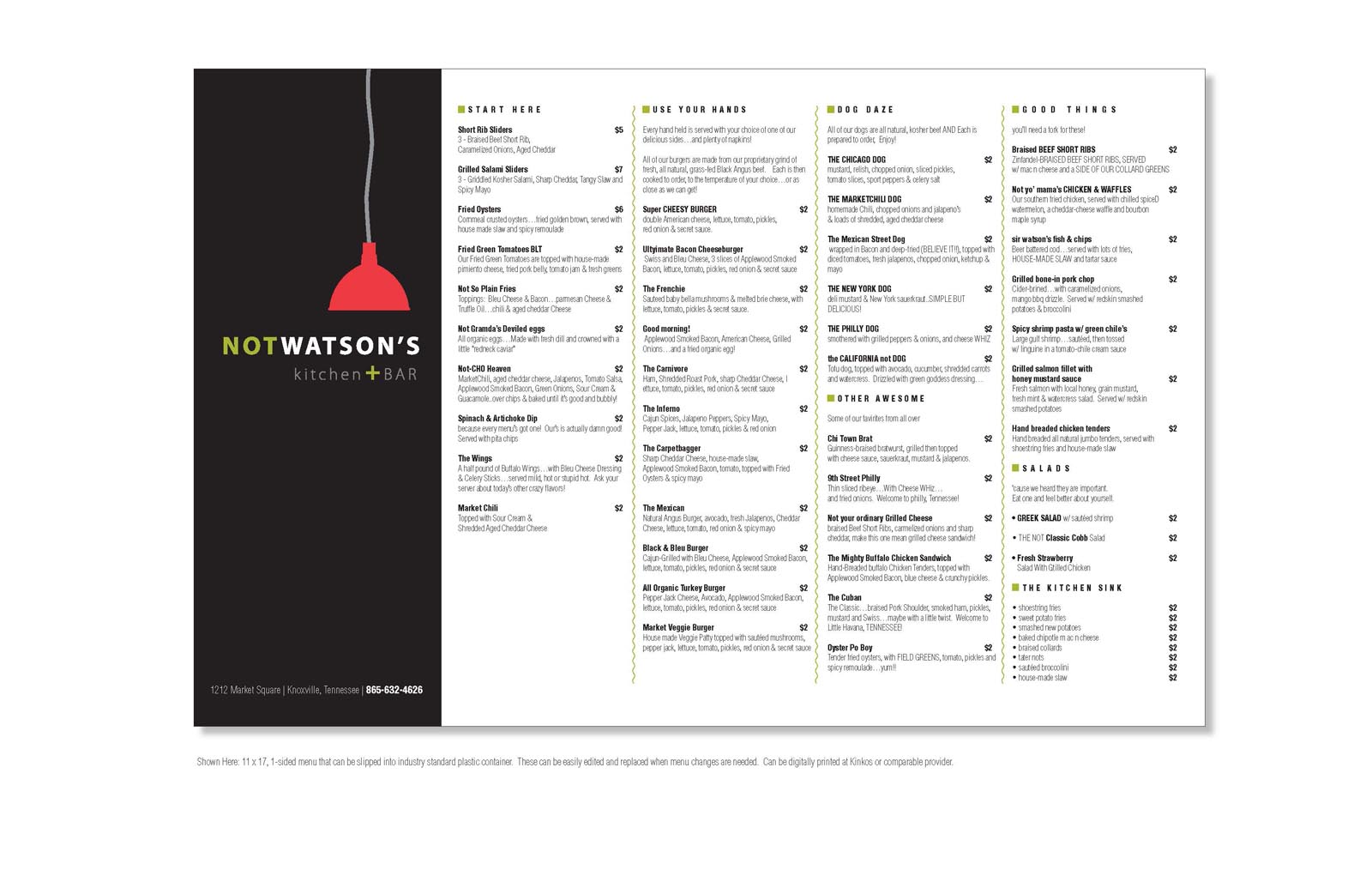 Not Watson's Kitchen & Bar