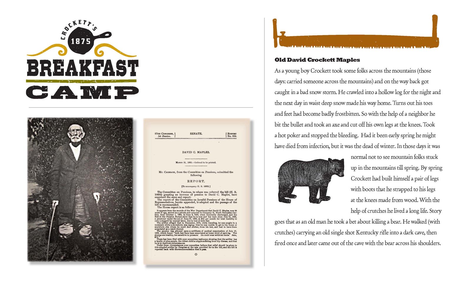 Crocketts Breakfast Camp