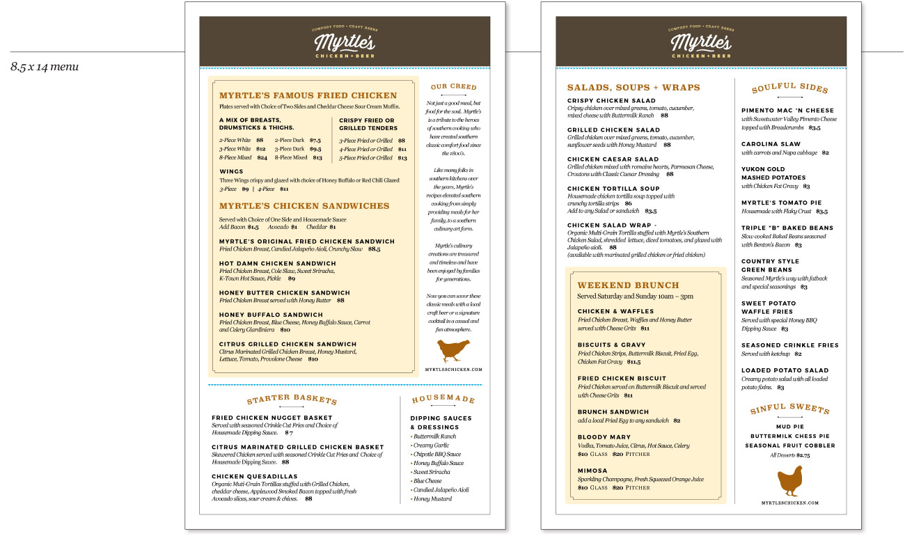 Myrtles Chicken + Beer